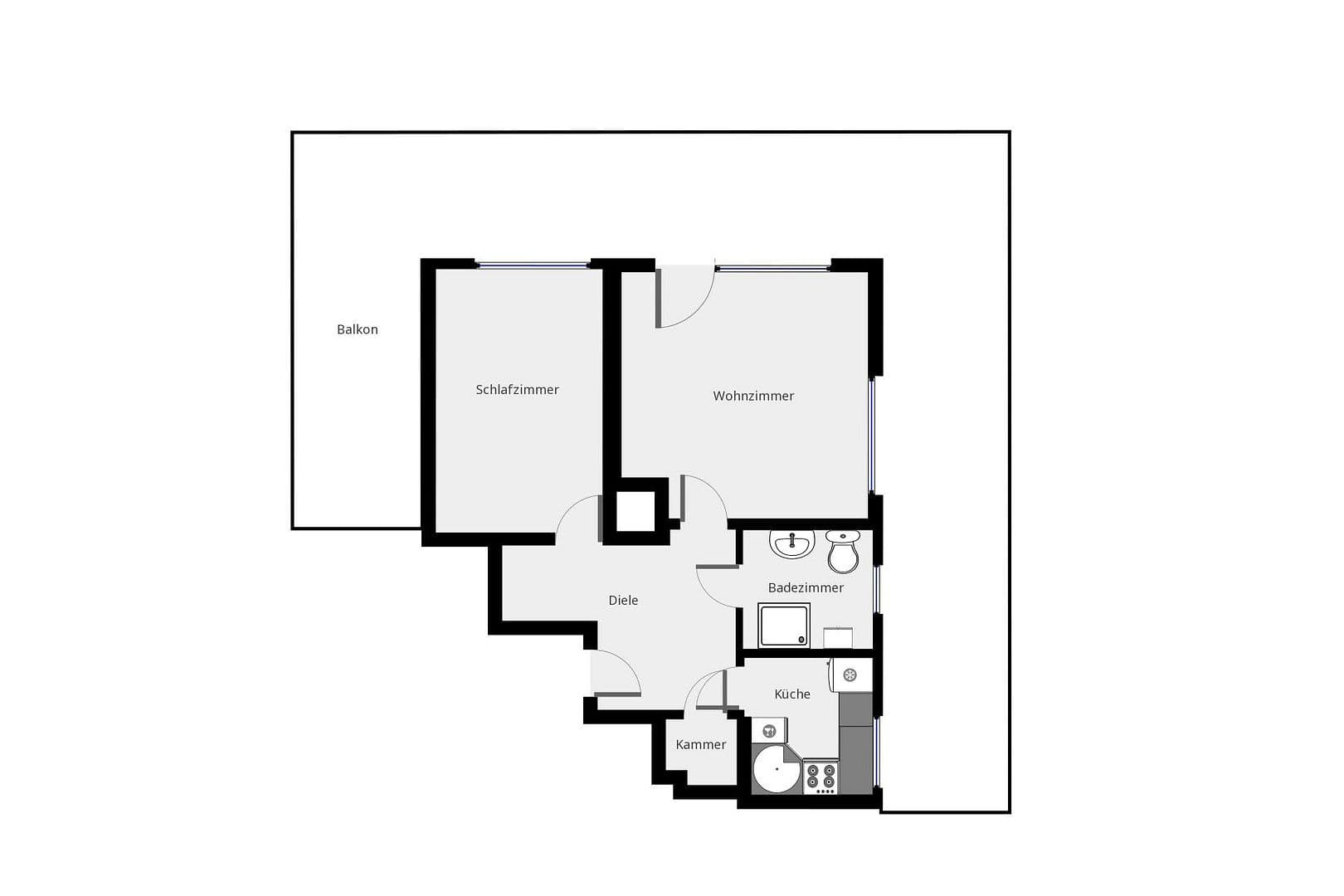 Prenájom bytu 2-izbový 74 m², Heidewinkel 17, Hamburg, Hamburg Prenájom bytu 2-izbový 74 m², Heidewinkel 17, Hamburg, Hamburg