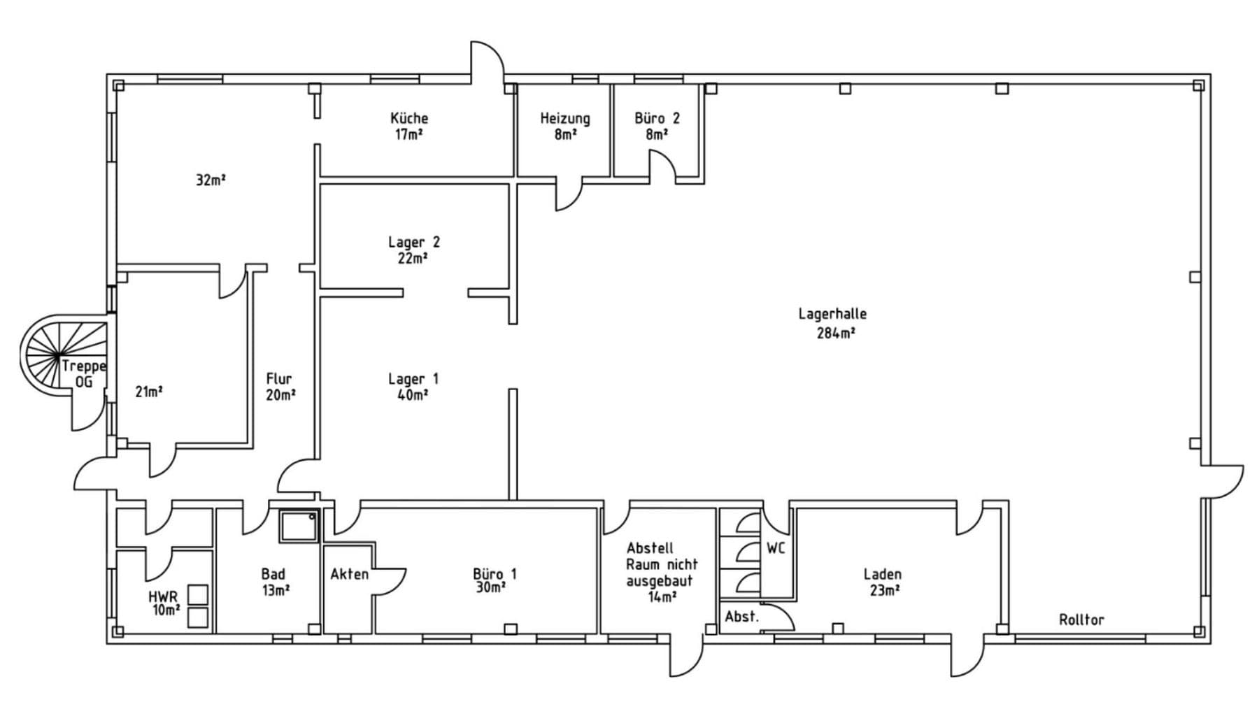 Predaj nebytového priestoru 2.000 m², Dieburg, Hesensko Predaj nebytového priestoru 2.000 m², Dieburg, Hesensko