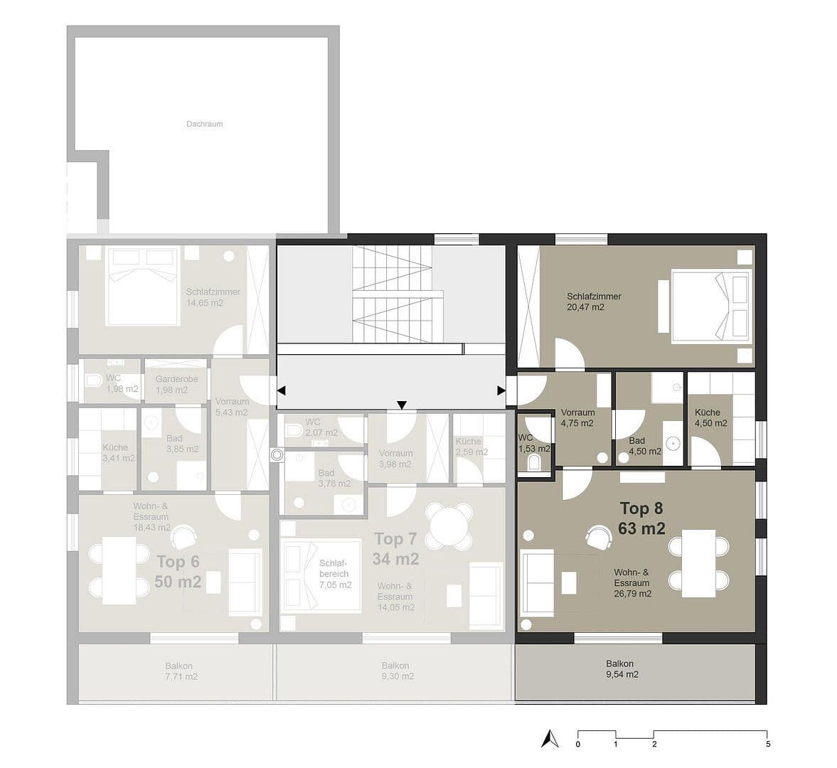 Predaj bytu 2-izbový 63 m², Millstatt am See, Korutánsko Predaj bytu 2-izbový 63 m², Millstatt am See, Korutánsko