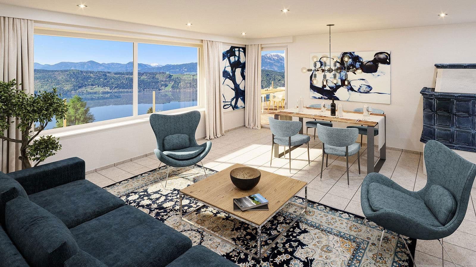 Predaj bytu 2-izbový 63 m², Millstatt am See, Korutánsko Predaj bytu 2-izbový 63 m², Millstatt am See, Korutánsko