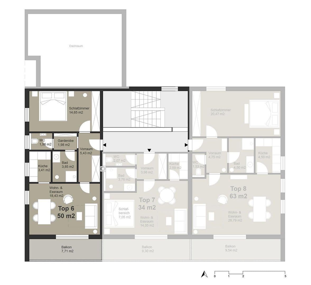 Predaj bytu 2-izbový 50 m², Millstatt am See, Korutánsko Predaj bytu 2-izbový 50 m², Millstatt am See, Korutánsko
