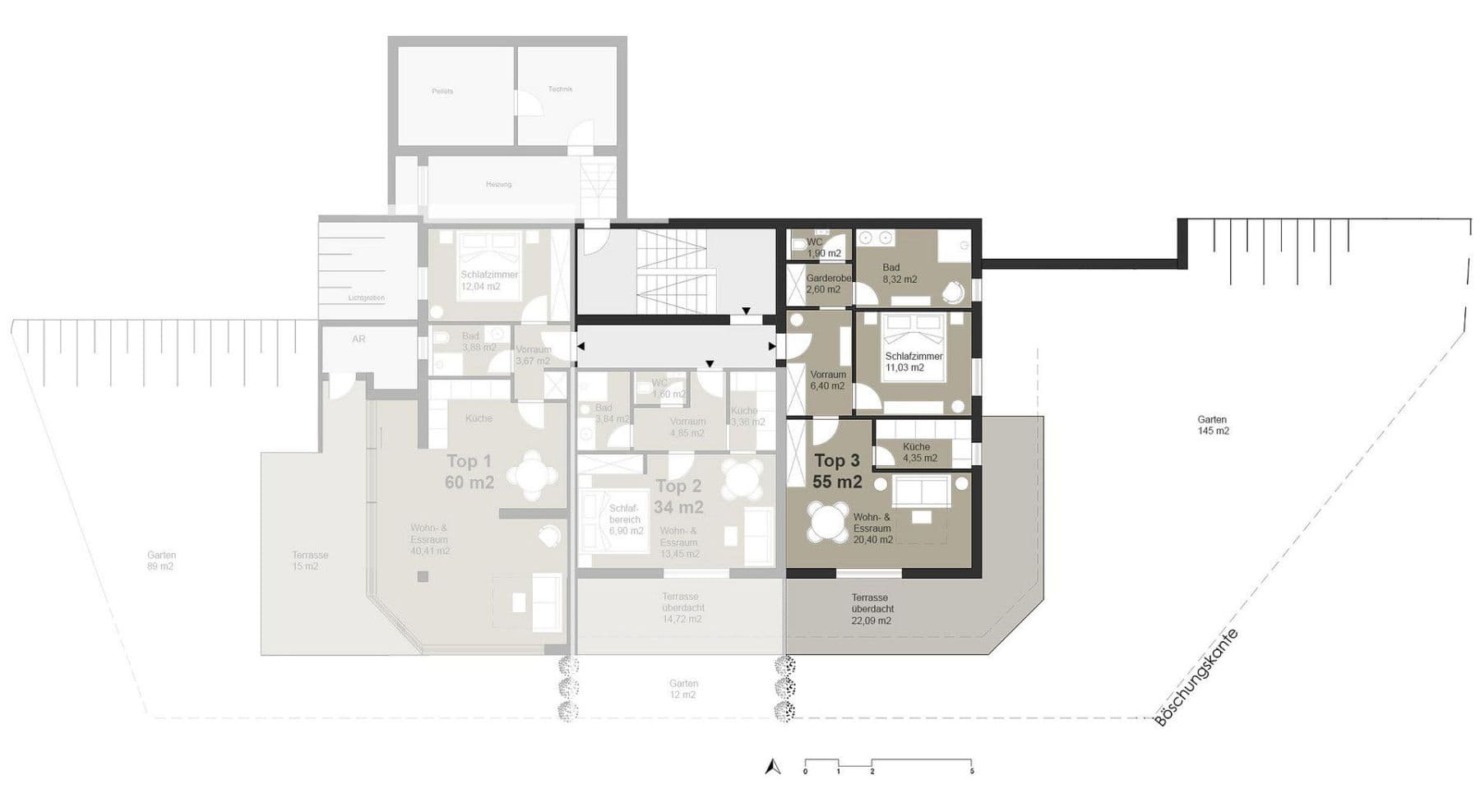 Predaj bytu 2-izbový 55 m², Millstatt am See, Korutánsko Predaj bytu 2-izbový 55 m², Millstatt am See, Korutánsko