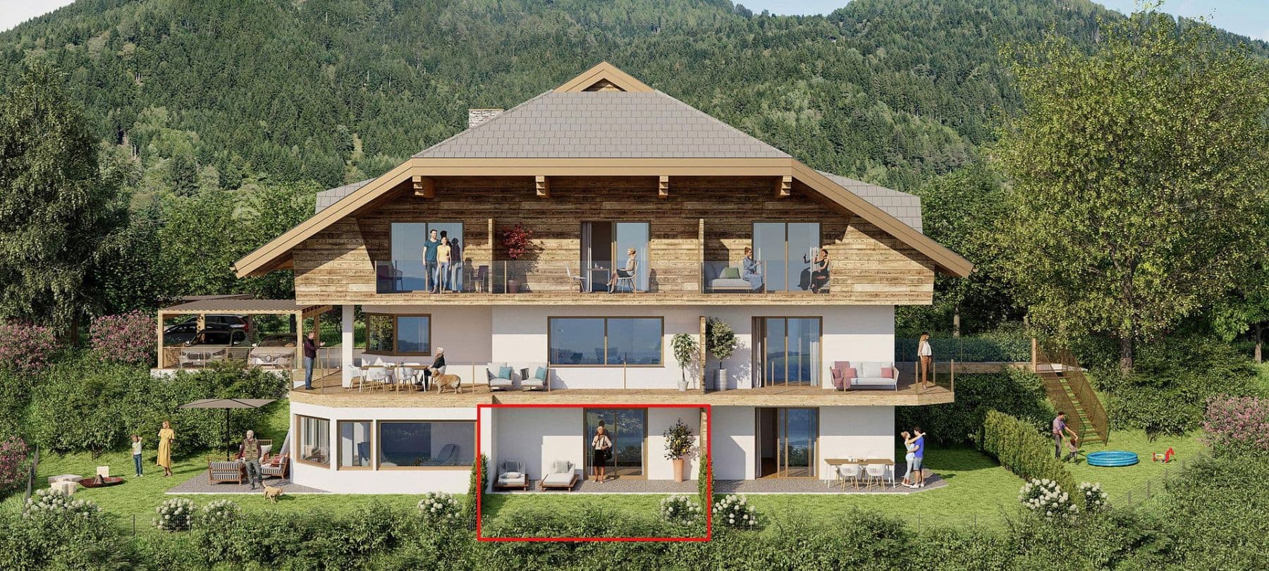 Predaj bytu 1-izbový 34 m², Millstatt am See, Korutánsko Predaj bytu 1-izbový 34 m², Millstatt am See, Korutánsko