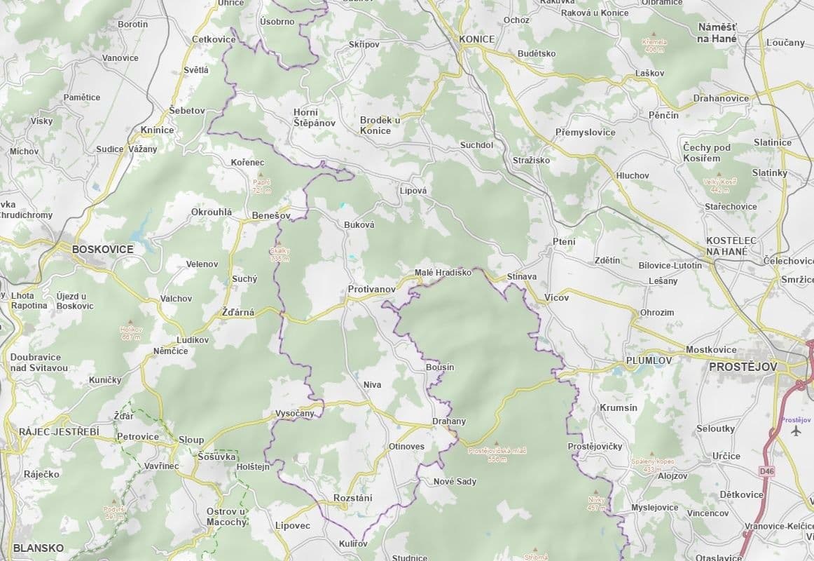 Predaj pozemku 13.470 m², Buková, Olomoucký kraj Predaj pozemku 13.470 m², Buková, Olomoucký kraj