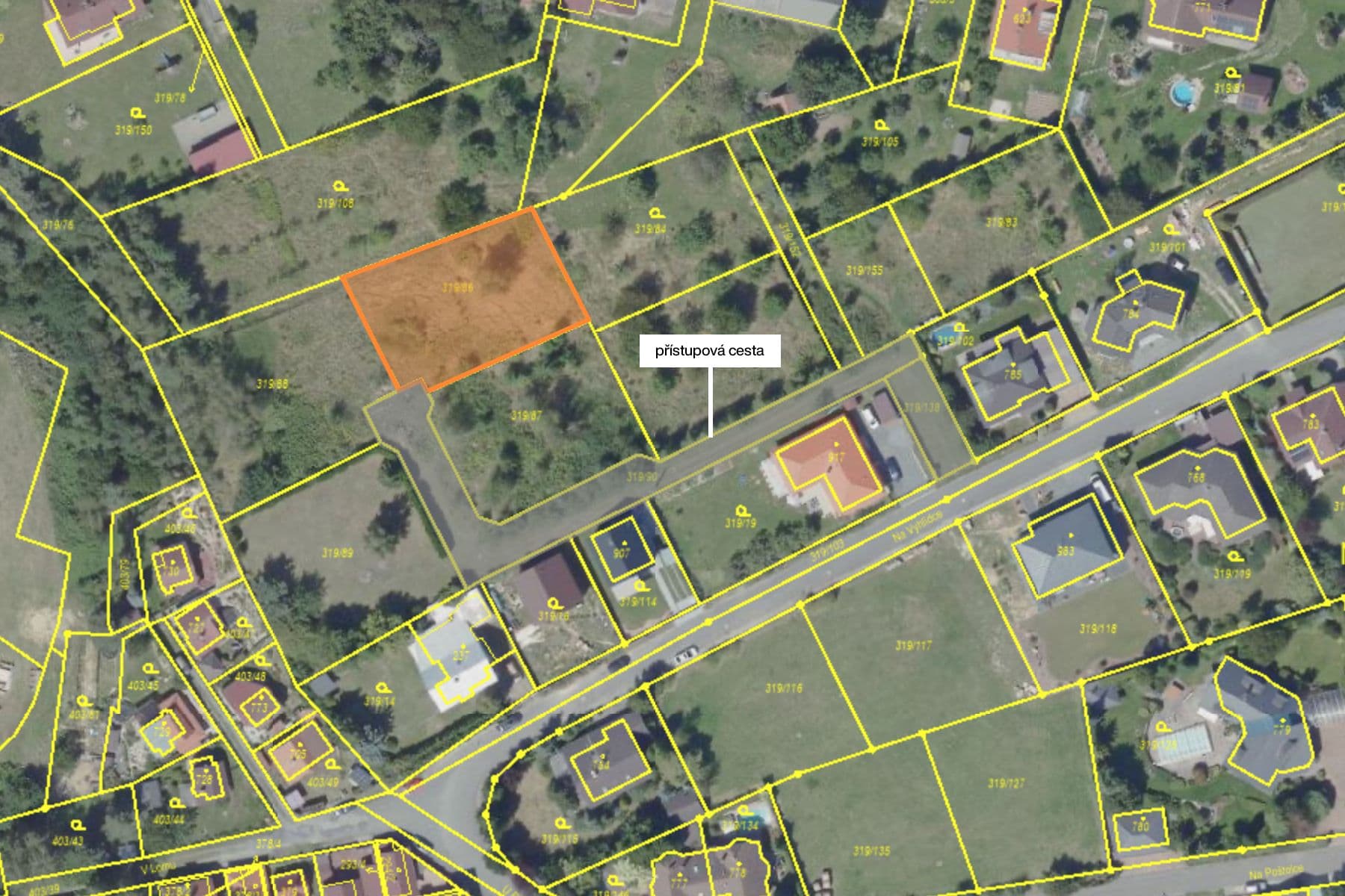 Predaj pozemku 930 m², Na Vyhlídce, Vyžlovka, Středočeský kraj Predaj pozemku 930 m², Na Vyhlídce, Vyžlovka, Středočeský kraj