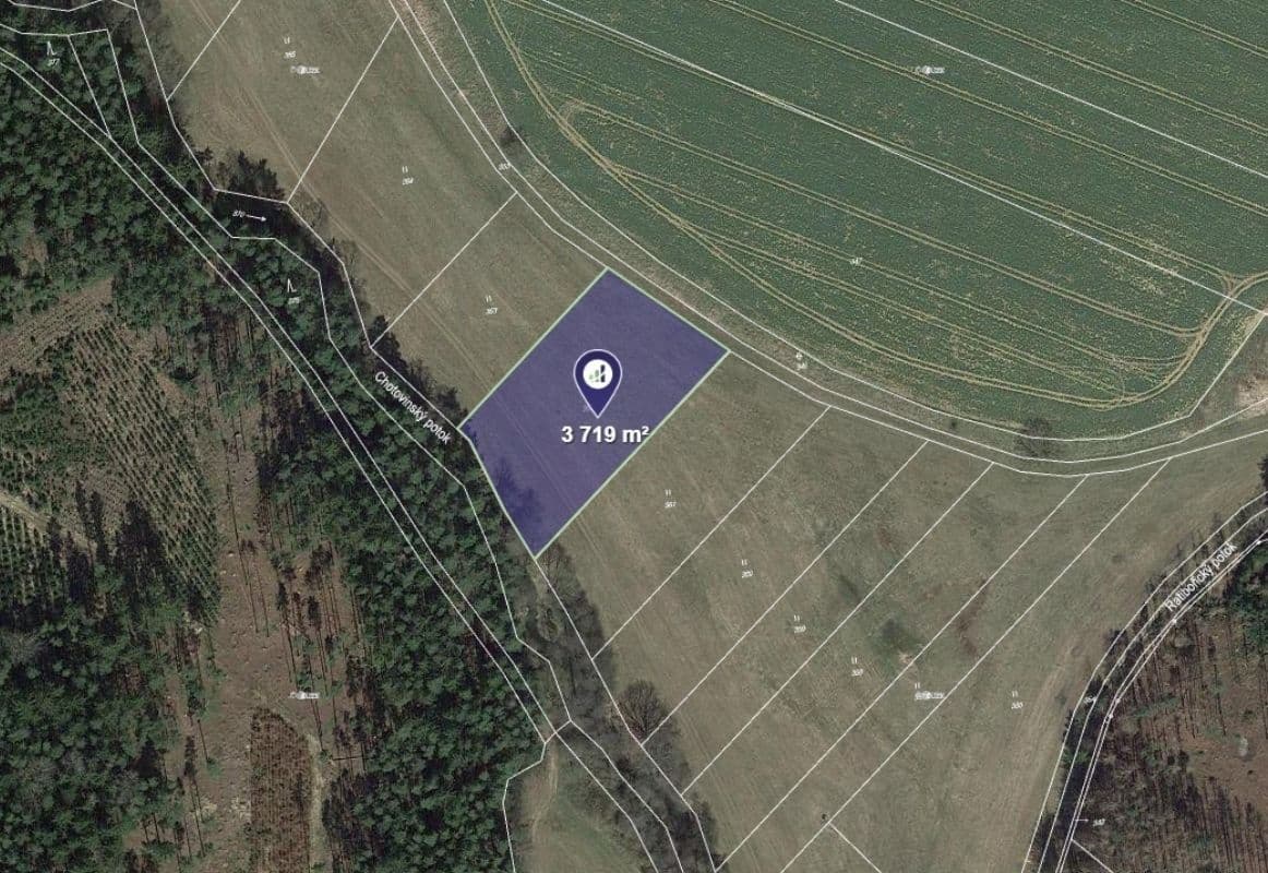 Predaj pozemku 3.719 m², Ratibořské Hory, Jihočeský kraj Predaj pozemku 3.719 m², Ratibořské Hory, Jihočeský kraj