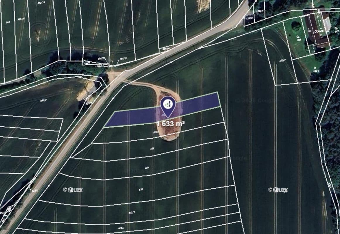 Predaj pozemku 1.633 m², Černýšovice, Jihočeský kraj Predaj pozemku 1.633 m², Černýšovice, Jihočeský kraj