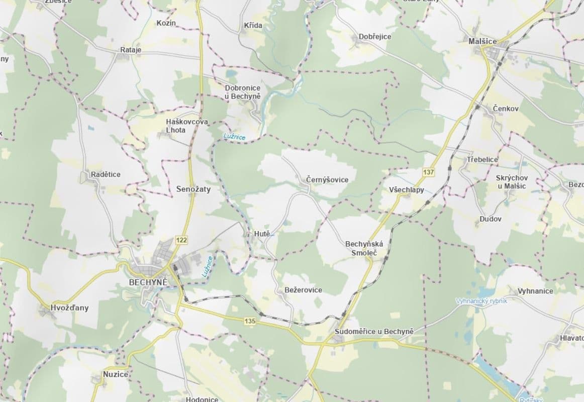 Predaj pozemku 1.633 m², Černýšovice, Jihočeský kraj Predaj pozemku 1.633 m², Černýšovice, Jihočeský kraj