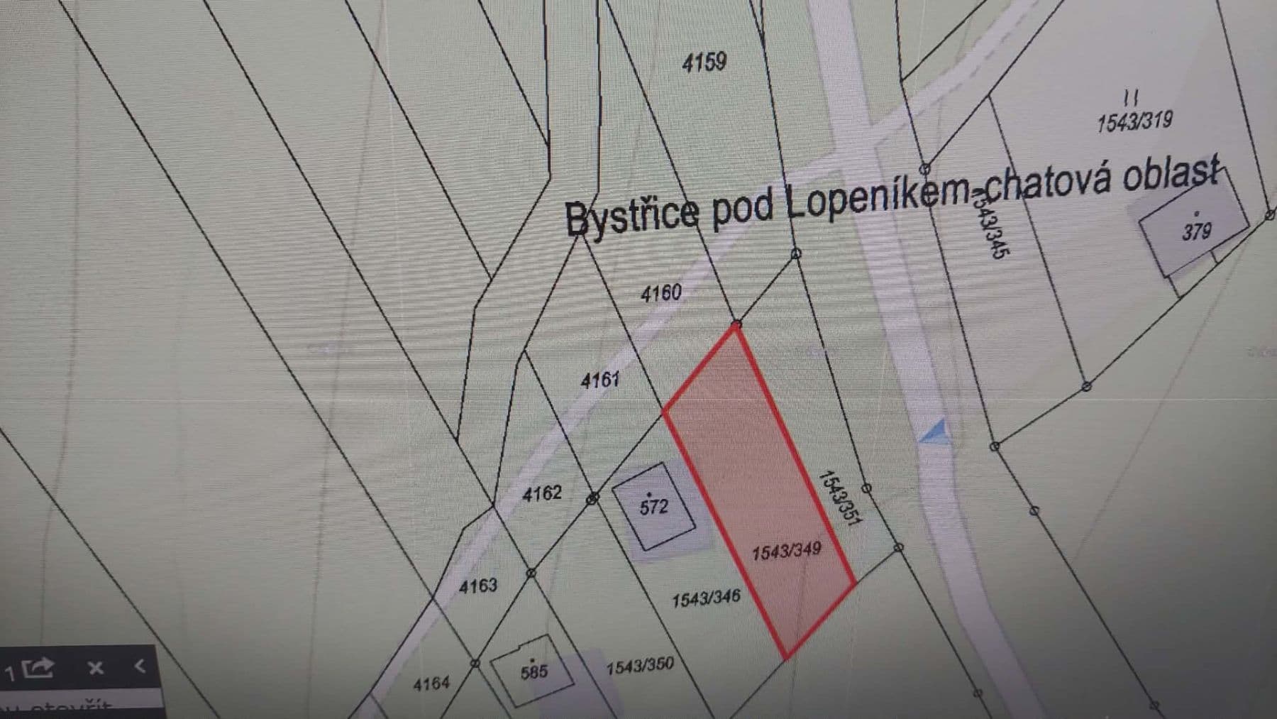 Predaj pozemku 360 m², Bystřice pod Lopeníkem, Zlínský kraj Predaj pozemku 360 m², Bystřice pod Lopeníkem, Zlínský kraj