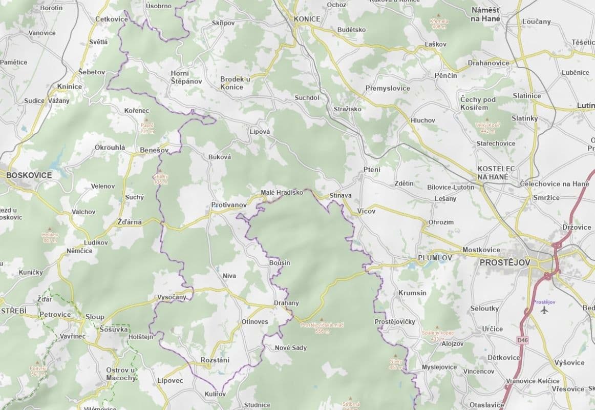 Predaj pozemku 11.897 m², Protivanov, Olomoucký kraj Predaj pozemku 11.897 m², Protivanov, Olomoucký kraj