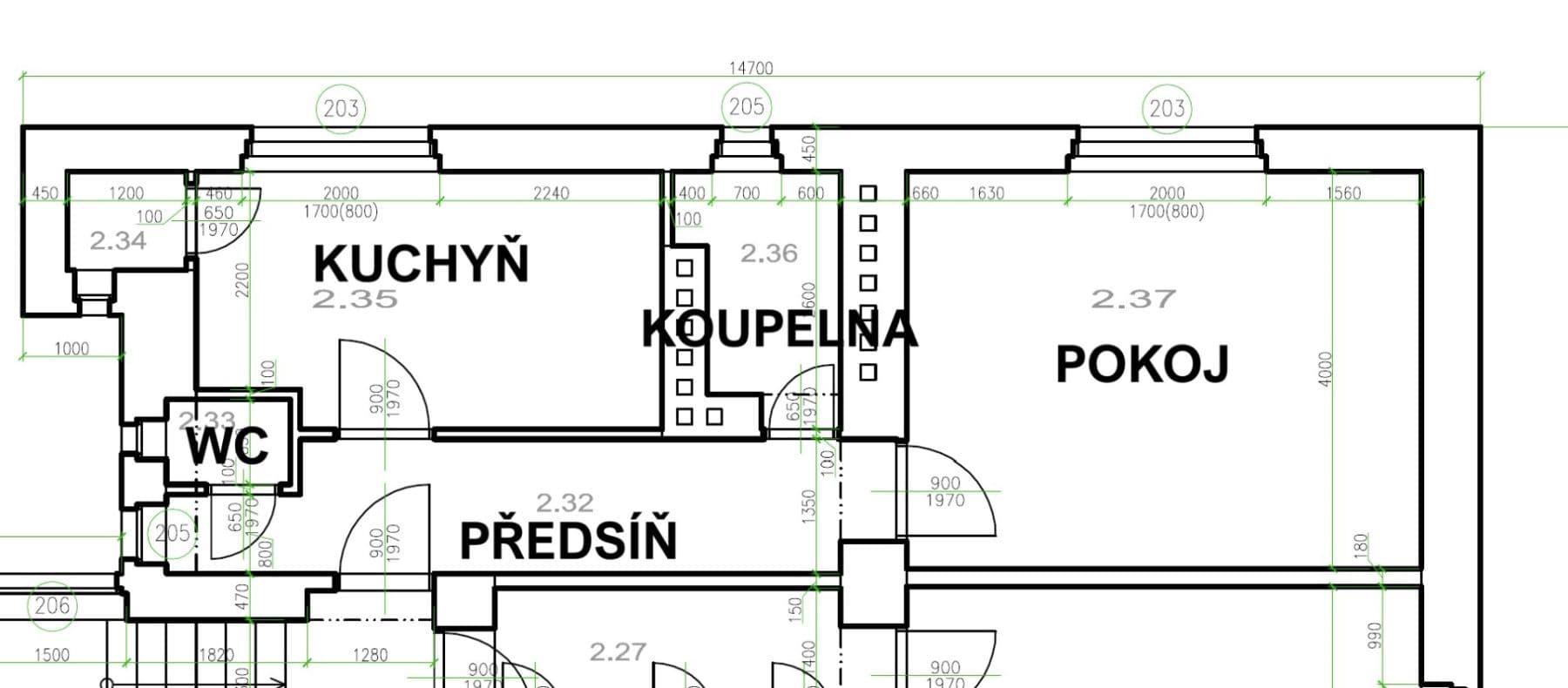 Prenájom bytu 1-izbový 47 m², Jana Želivského, Praha, Praha Prenájom bytu 1-izbový 47 m², Jana Želivského, Praha, Praha