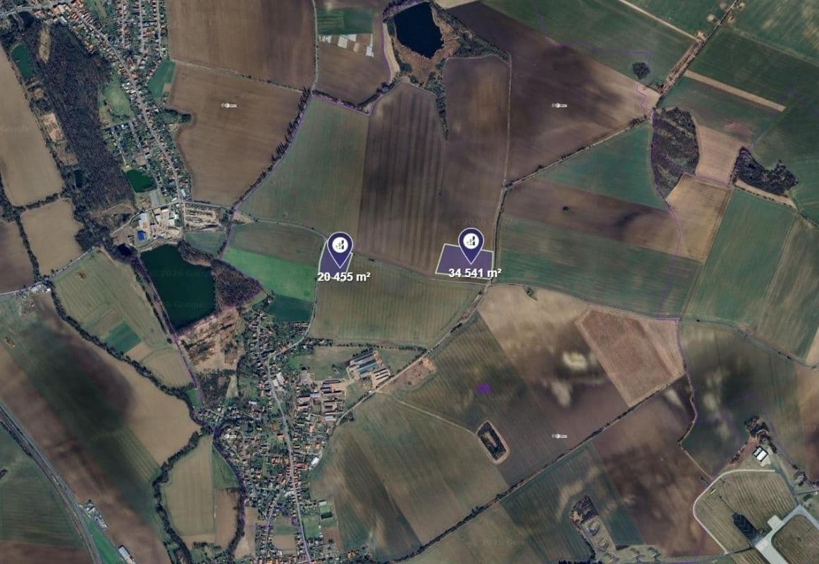 Predaj pozemku 54.996 m², Církvice, Středočeský kraj Predaj pozemku 54.996 m², Církvice, Středočeský kraj