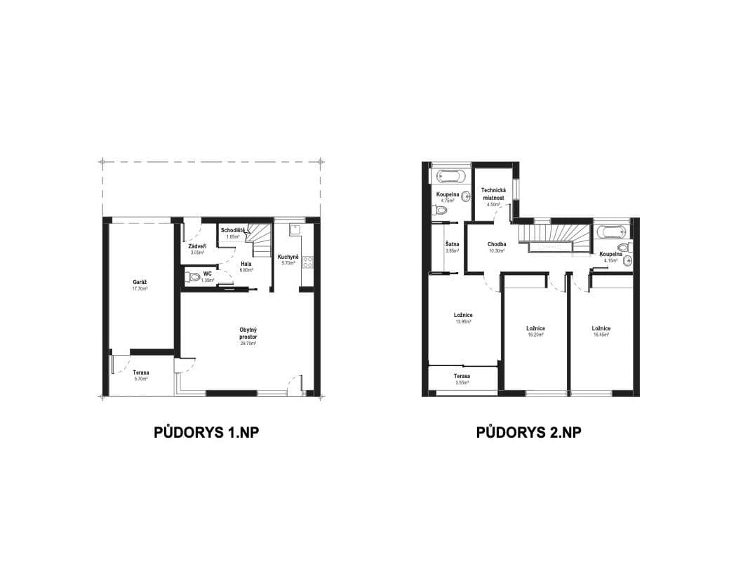 Predaj domu 125 m², pozemek 185 m², Terasy IV, Unhošť, Středočeský kraj Predaj domu 125 m², pozemek 185 m², Terasy IV, Unhošť, Středočeský kraj
