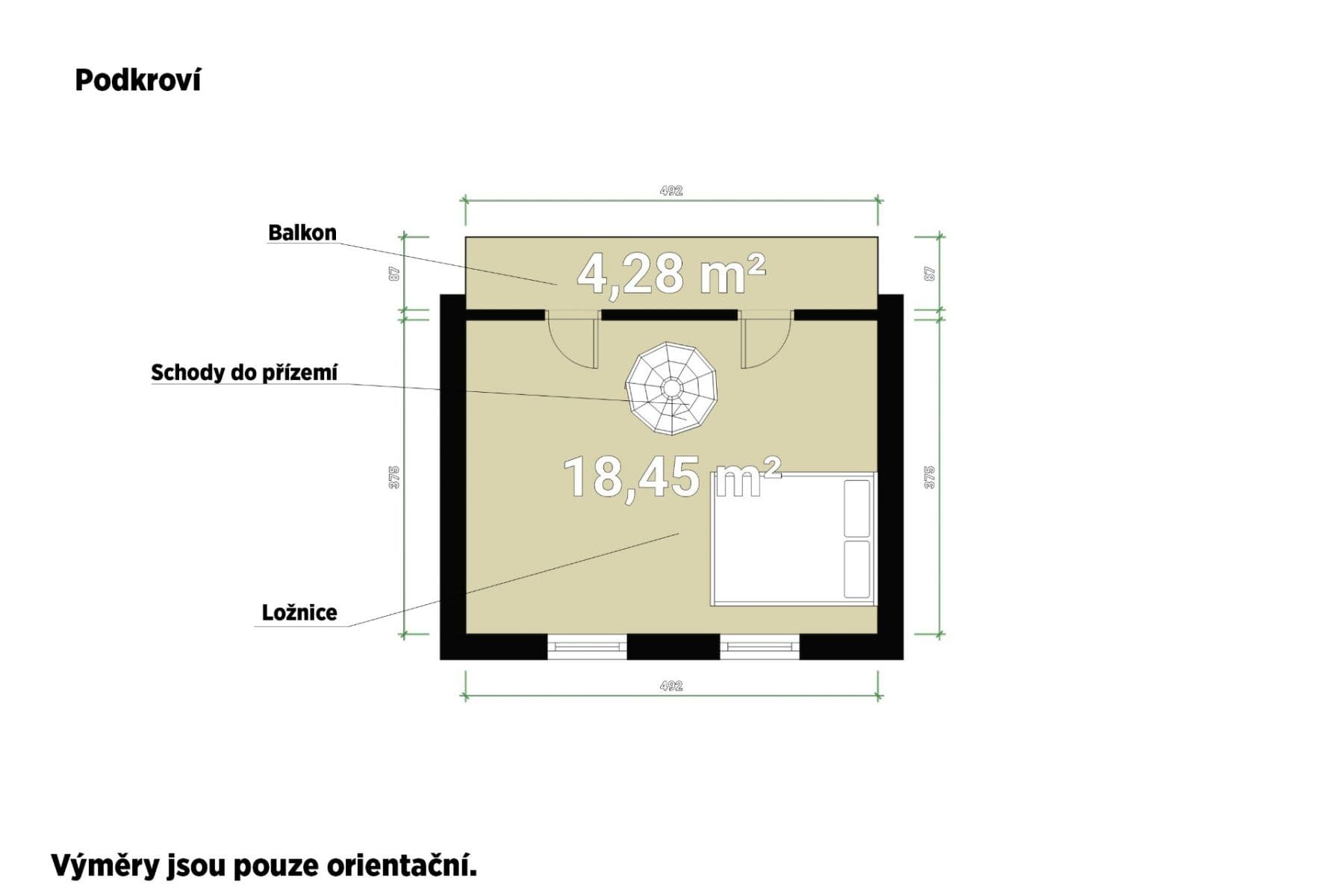 Predaj rekreačného objektu 51 m², pozemek 385 m², Psáry, Středočeský kraj Predaj rekreačného objektu 51 m², pozemek 385 m², Psáry, Středočeský kraj