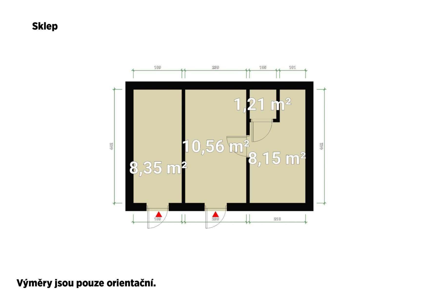 Predaj rekreačného objektu 51 m², pozemek 385 m², Psáry, Středočeský kraj Predaj rekreačného objektu 51 m², pozemek 385 m², Psáry, Středočeský kraj