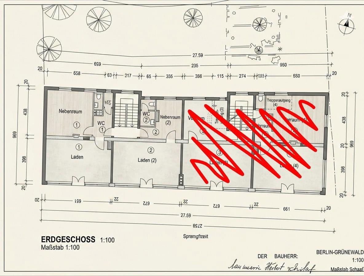 Prenájom nebytového priestoru 98 m², Sprengelstraße 17, Berlin, Berlín Prenájom nebytového priestoru 98 m², Sprengelstraße 17, Berlin, Berlín