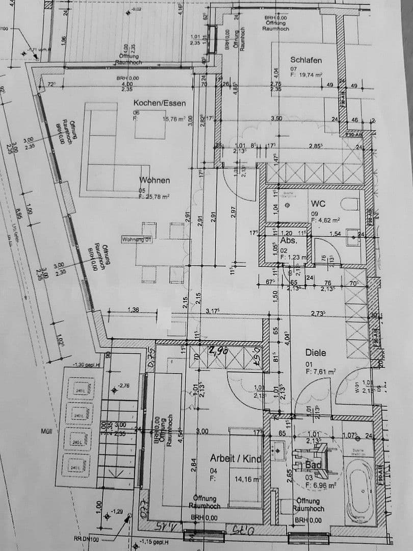 Prenájom bytu 3-izbový 103 m², In der Auen 32, Bergisch Gladbach, Severné Porýnie - Westfálsko Prenájom bytu 3-izbový 103 m², In der Auen 32, Bergisch Gladbach, Severné Porýnie - Westfálsko