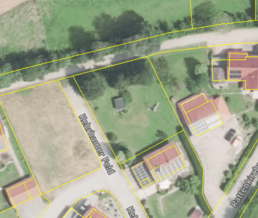 Predaj pozemku 791 m², Kehrhamer Feld 4, Heldenstein OT Weidenbach, Bavorsko Predaj pozemku 791 m², Kehrhamer Feld 4, Heldenstein OT Weidenbach, Bavorsko