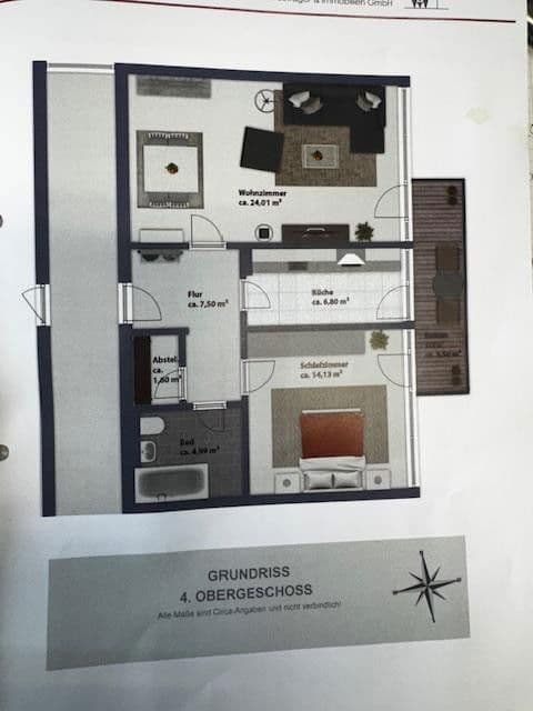 Prenájom bytu 2-izbový 61 m², Brieger Str. 7, München, Bavorsko Prenájom bytu 2-izbový 61 m², Brieger Str. 7, München, Bavorsko