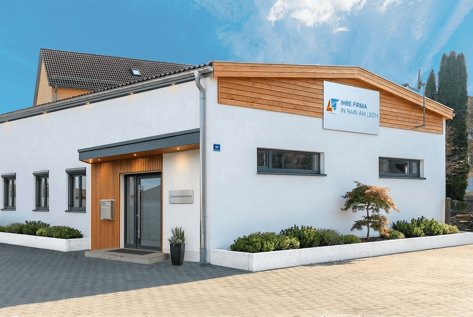 Prenájom kancelárie 150 m², Böhmerwaldstraße 6 A, Rain, Bavorsko Prenájom kancelárie 150 m², Böhmerwaldstraße 6 A, Rain, Bavorsko