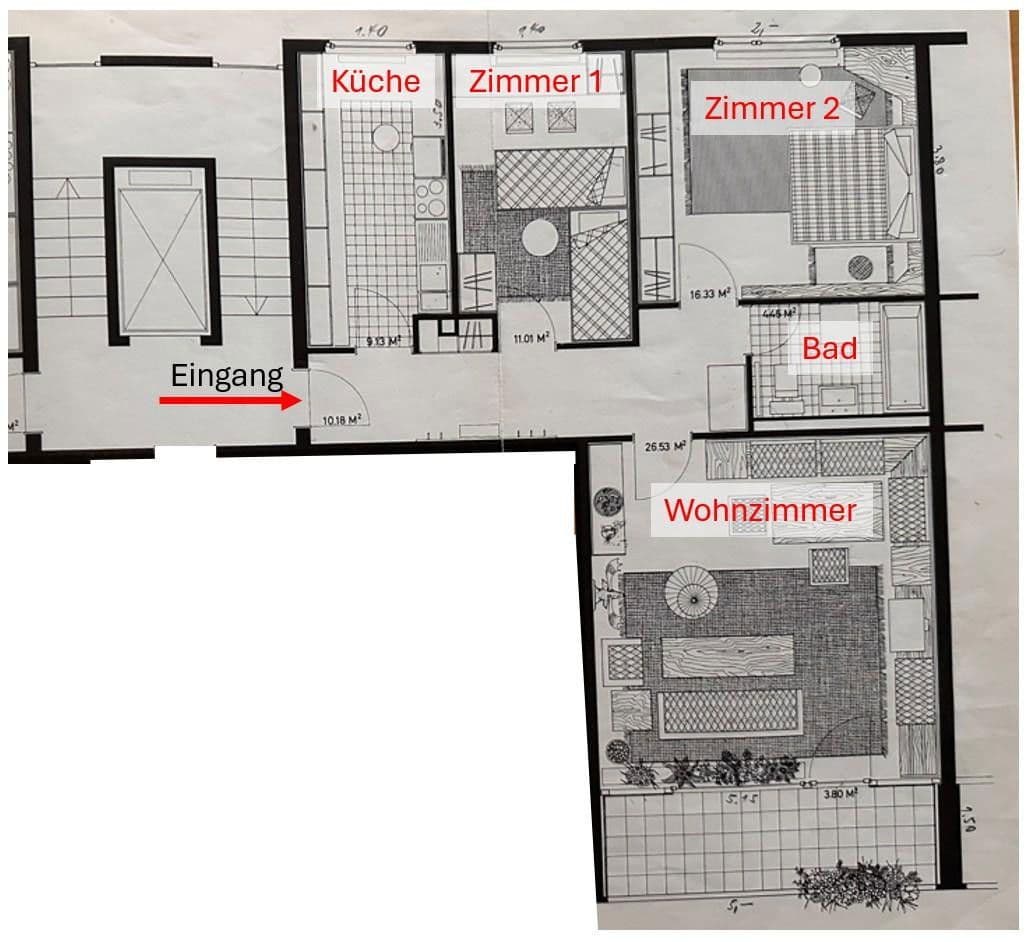 Predaj bytu 3-izbový 80 m², Sophienstrasse 57a, Karlsruhe, Bádensko-Wurttembersko Predaj bytu 3-izbový 80 m², Sophienstrasse 57a, Karlsruhe, Bádensko-Wurttembersko