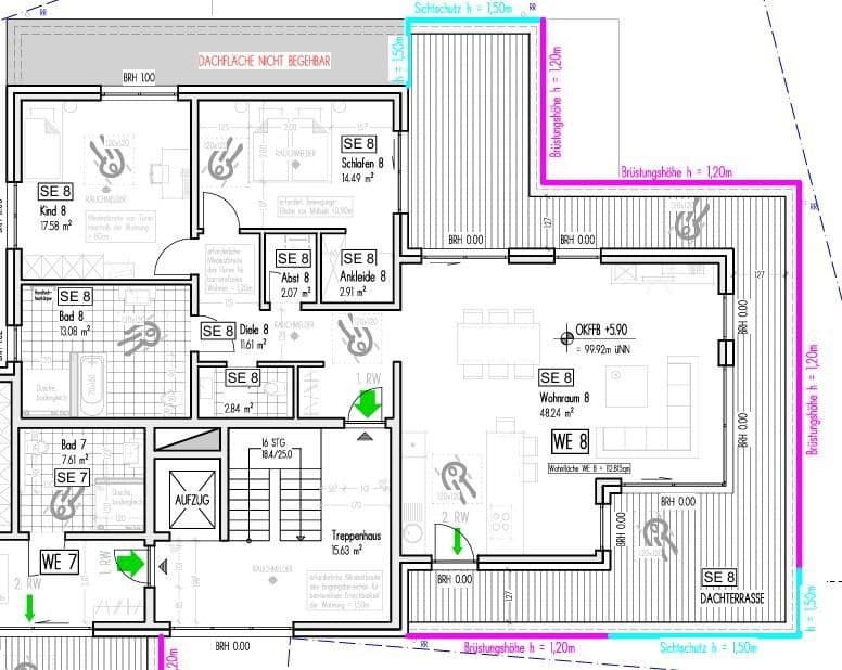 Predaj bytu 3-izbový 139 m², Justinastraße 37, Jülich, Severné Porýnie - Westfálsko Predaj bytu 3-izbový 139 m², Justinastraße 37, Jülich, Severné Porýnie - Westfálsko