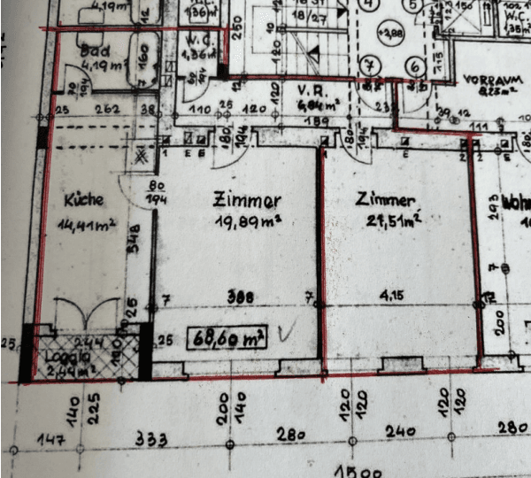 Prenájom bytu 2-izbový 68 m², Wien, Viedeň Prenájom bytu 2-izbový 68 m², Wien, Viedeň