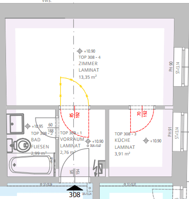 Prenájom bytu 1-izbový 23 m², Saint Julien Str. 3, Salzburg, Salzbursko Prenájom bytu 1-izbový 23 m², Saint Julien Str. 3, Salzburg, Salzbursko