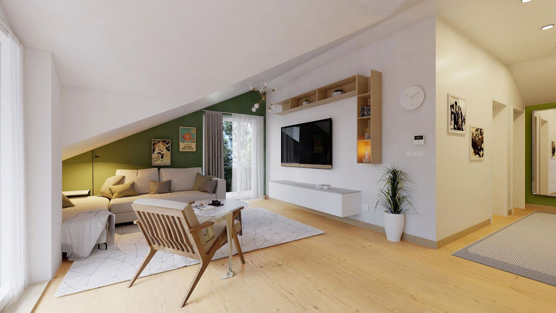 Predaj bytu 4-izbový 93 m², Holzstraße 4, Raubling, Bavorsko Predaj bytu 4-izbový 93 m², Holzstraße 4, Raubling, Bavorsko