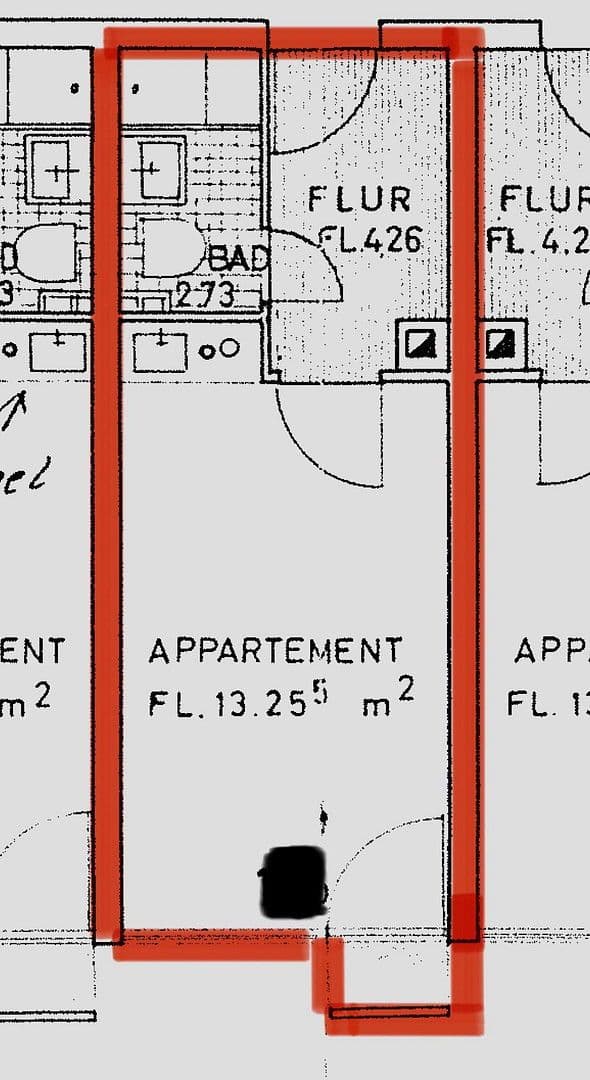 Predaj bytu 1-izbový 21 m², Türkenstraße, München, Bavorsko Predaj bytu 1-izbový 21 m², Türkenstraße, München, Bavorsko