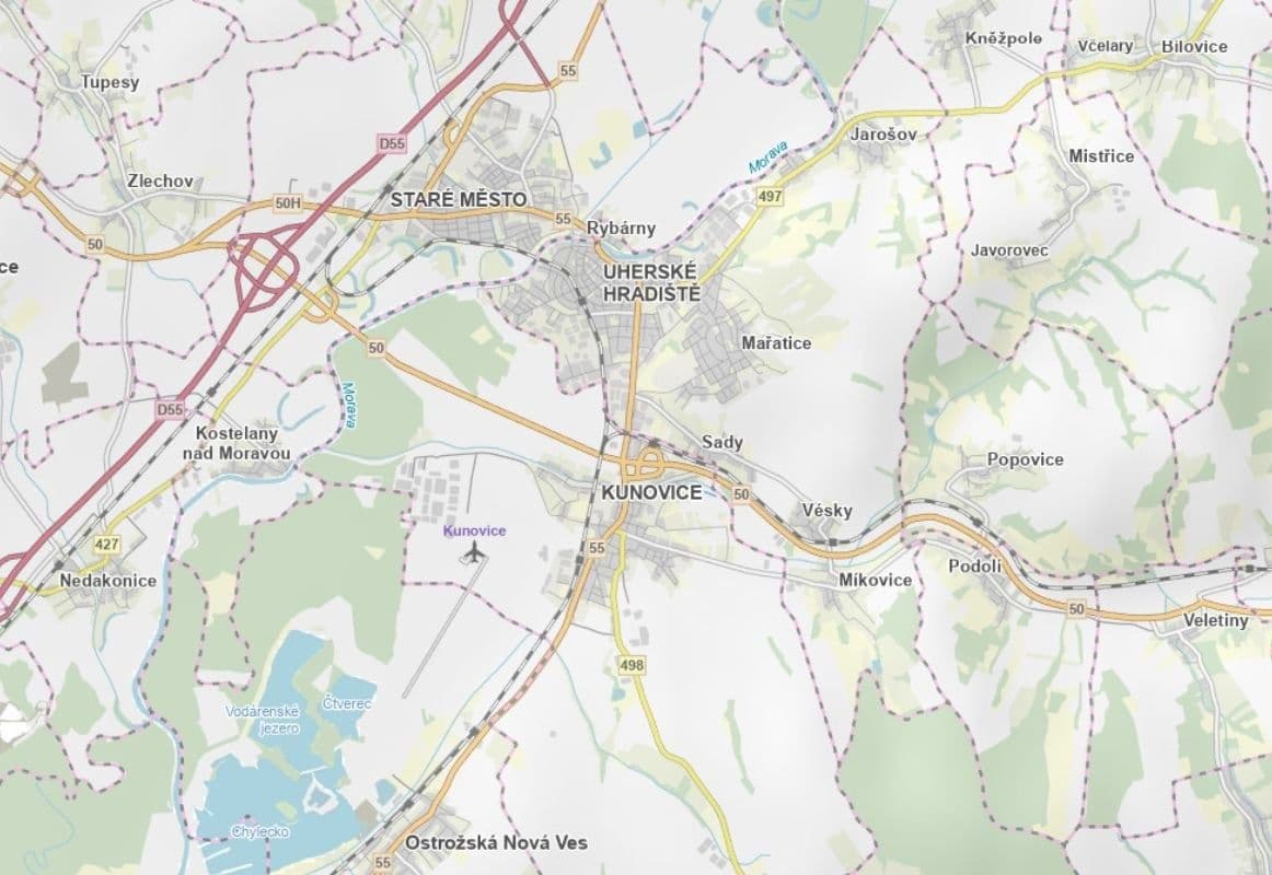 Predaj pozemku 479 m², Kunovice, Zlínský kraj Predaj pozemku 479 m², Kunovice, Zlínský kraj