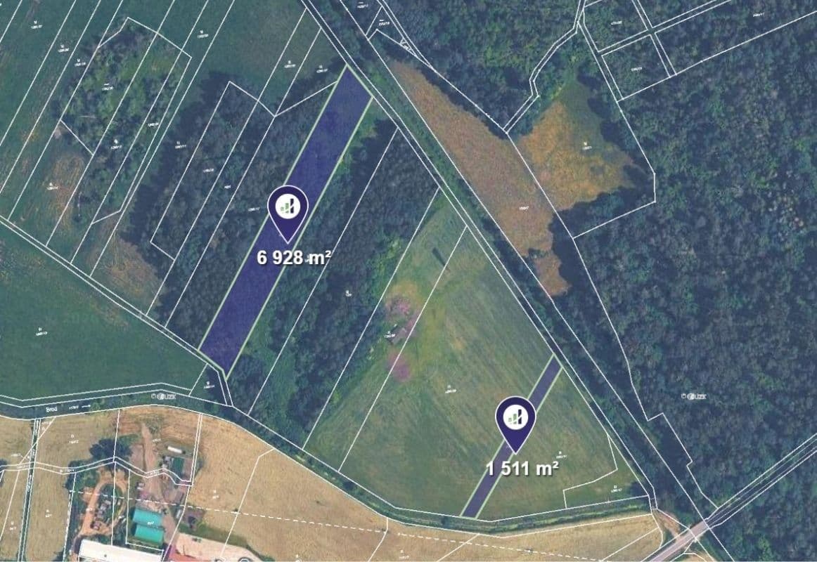 Predaj pozemku 58.319 m², Borkovice, Jihočeský kraj Predaj pozemku 58.319 m², Borkovice, Jihočeský kraj