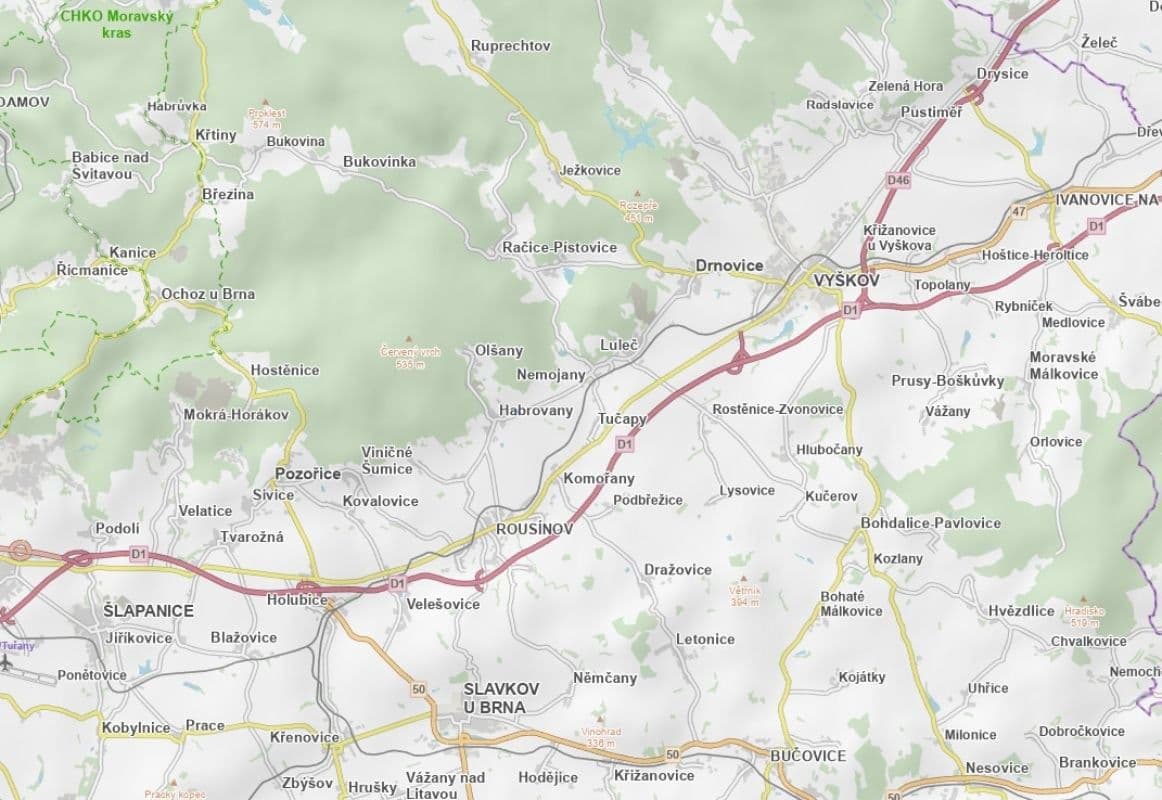 Predaj pozemku 1.299 m², Habrovany, Jihomoravský kraj Predaj pozemku 1.299 m², Habrovany, Jihomoravský kraj