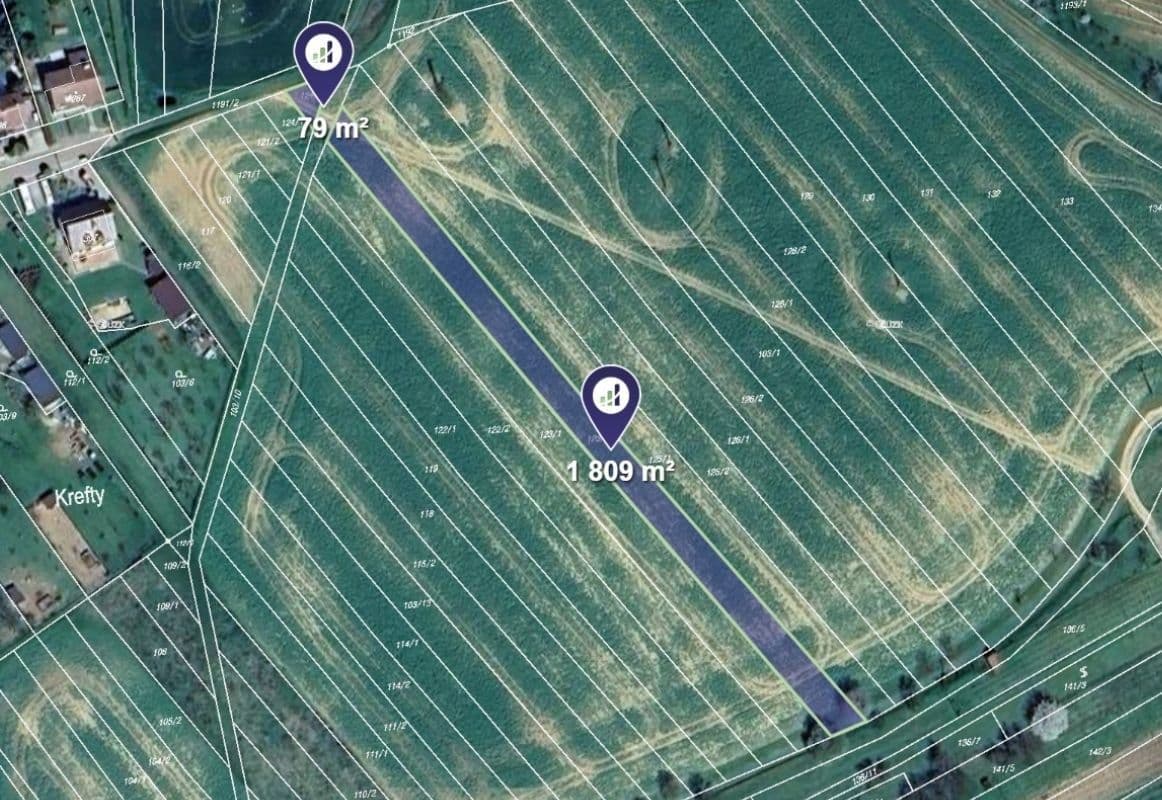 Predaj pozemku 1.888 m², Hýsly, Jihomoravský kraj Predaj pozemku 1.888 m², Hýsly, Jihomoravský kraj