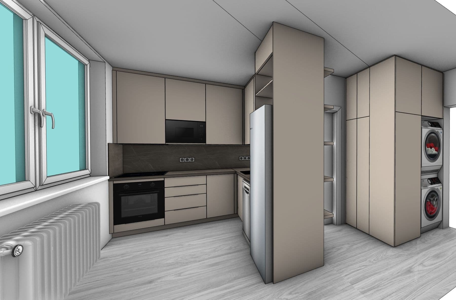 Prenájom bytu 3-izbový 73 m², Sadová, Adamov, Jihomoravský kraj Prenájom bytu 3-izbový 73 m², Sadová, Adamov, Jihomoravský kraj