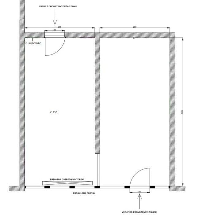 Prenájom nebytového priestoru 33 m², Konstantinova, Praha, Praha Prenájom nebytového priestoru 33 m², Konstantinova, Praha, Praha