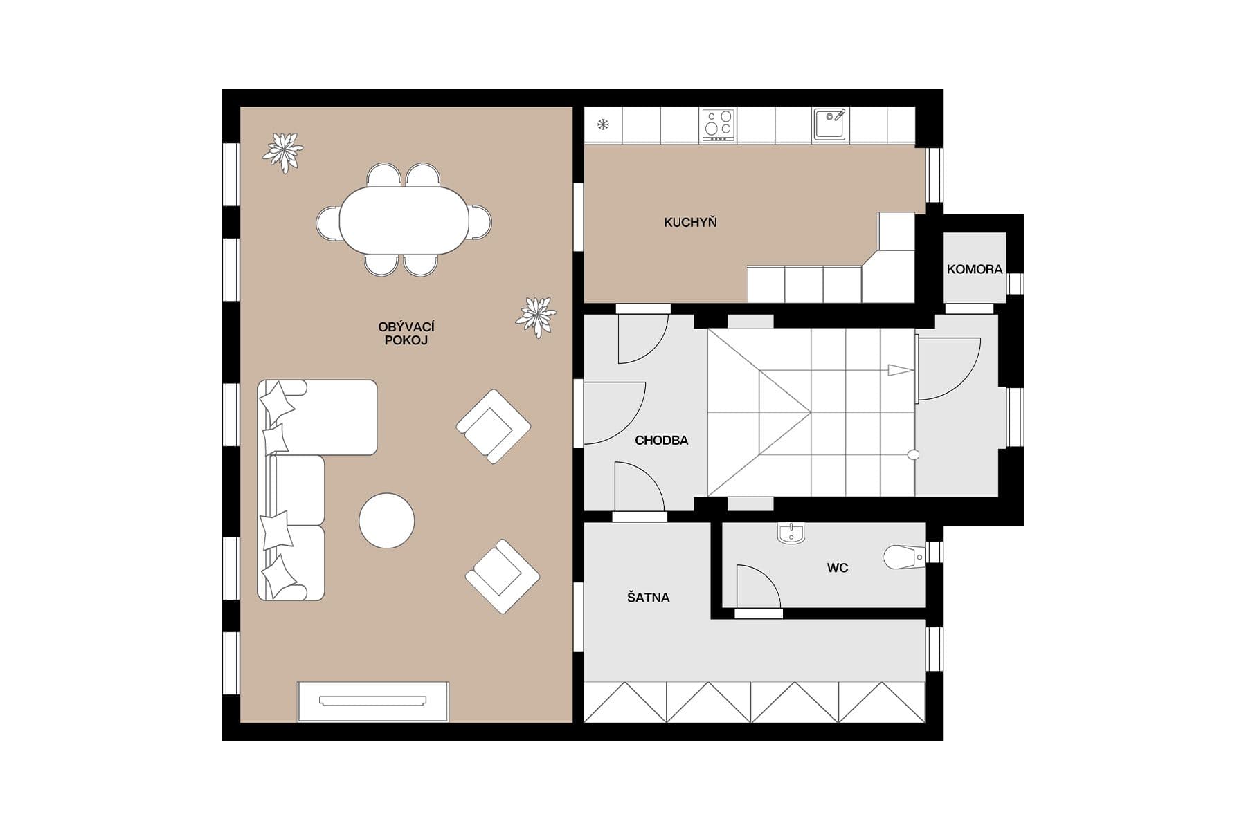 Predaj domu 378 m², pozemek 385 m², Poděbradova, Chomutov, Ústecký kraj Predaj domu 378 m², pozemek 385 m², Poděbradova, Chomutov, Ústecký kraj