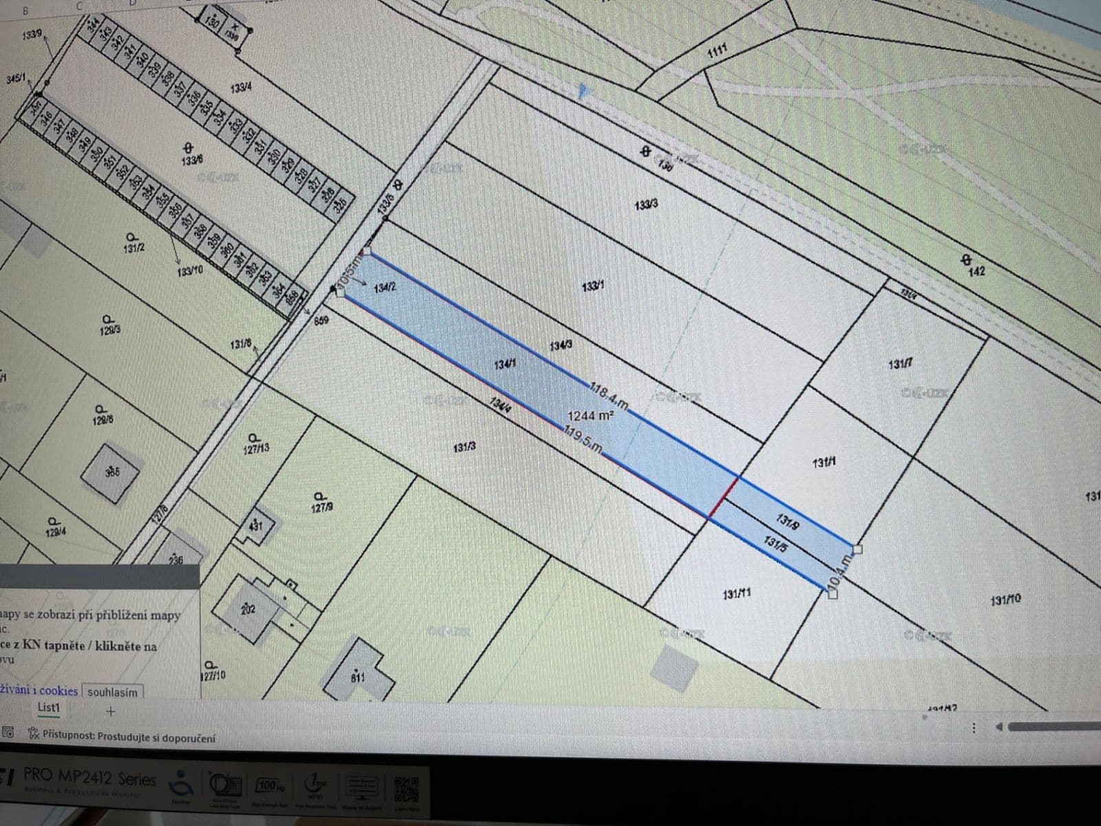Predaj pozemku 1.244 m², Horní Počaply, Středočeský kraj Predaj pozemku 1.244 m², Horní Počaply, Středočeský kraj