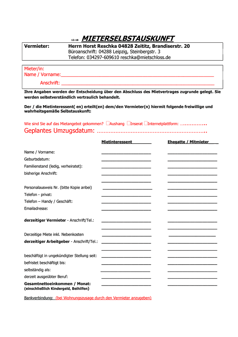 Prenájom bytu 2-izbový 38 m², Bennewitz, Sasko Prenájom bytu 2-izbový 38 m², Bennewitz, Sasko