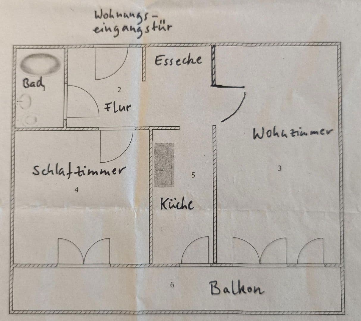 Predaj bytu 2-izbový 47 m², Rübekamp 10, Bremen, Brémy Predaj bytu 2-izbový 47 m², Rübekamp 10, Bremen, Brémy