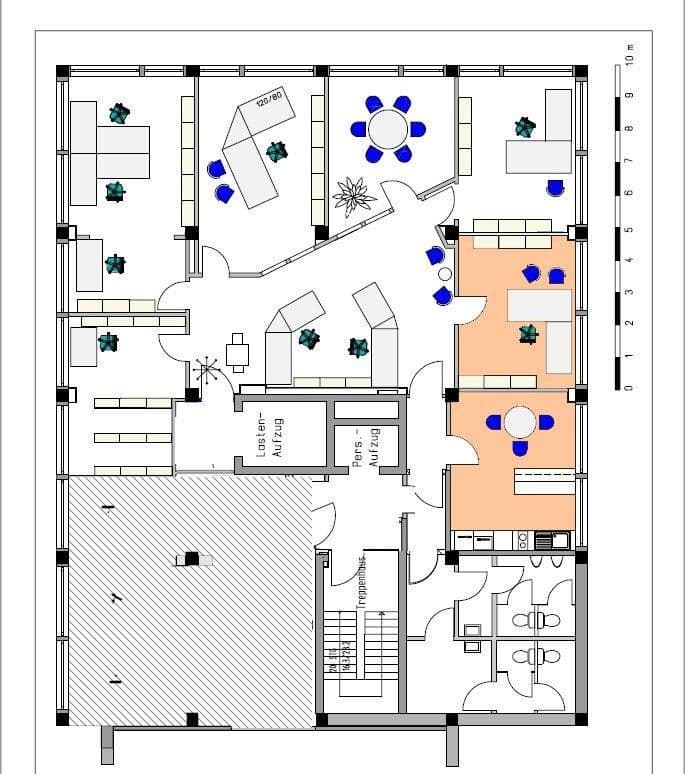 Prenájom kancelárie 154 m², Mengendamm 12, Hannover, Dolné Sasko Prenájom kancelárie 154 m², Mengendamm 12, Hannover, Dolné Sasko