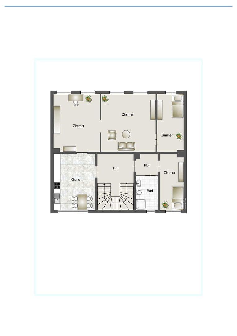 Prenájom bytu 4-izbový 92 m², Husum, Šlezvicko-Holštajnsko Prenájom bytu 4-izbový 92 m², Husum, Šlezvicko-Holštajnsko