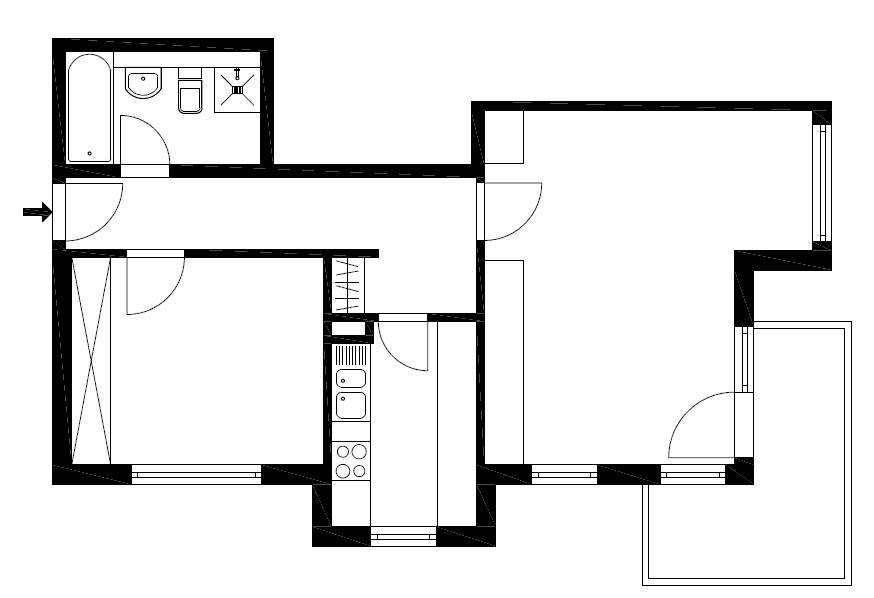 Prenájom bytu 2-izbový 61 m², Schillerstraße 10, Pfullingen, Bádensko-Wurttembersko Prenájom bytu 2-izbový 61 m², Schillerstraße 10, Pfullingen, Bádensko-Wurttembersko