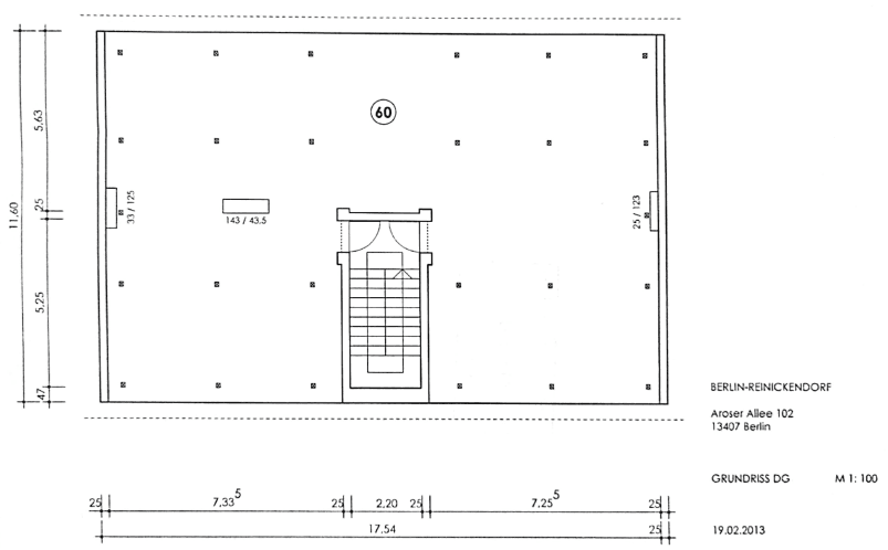 Predaj domu 606 m², pozemek 565 m², Aroser Allee 102, Berlin, Berlín Predaj domu 606 m², pozemek 565 m², Aroser Allee 102, Berlin, Berlín