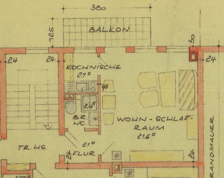 Prenájom bytu 1-izbový 30 m², Wörishofener Str. 29, Stuttgart, Bádensko-Wurttembersko Prenájom bytu 1-izbový 30 m², Wörishofener Str. 29, Stuttgart, Bádensko-Wurttembersko
