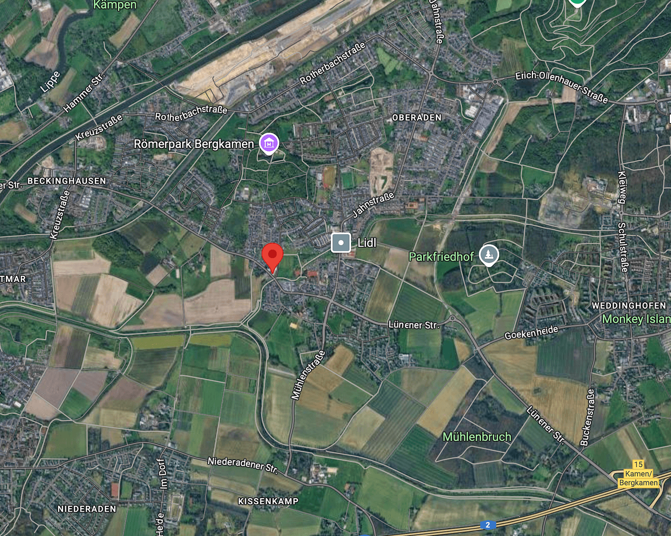 Predaj pozemku 985 m², Lünenerstr. 50, Bergkamen, Severné Porýnie - Westfálsko Predaj pozemku 985 m², Lünenerstr. 50, Bergkamen, Severné Porýnie - Westfálsko