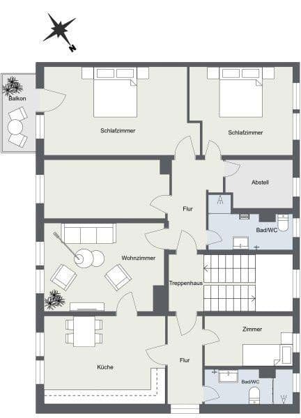 Prenájom bytu 5-izbový 100 m², Nordring 6, 02899 Ostritz, Ostritz, Sasko Prenájom bytu 5-izbový 100 m², Nordring 6, 02899 Ostritz, Ostritz, Sasko