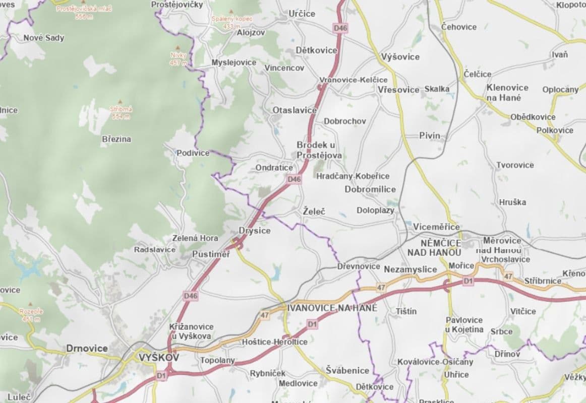 Predaj pozemku 2.567 m², Podivice, Jihomoravský kraj Predaj pozemku 2.567 m², Podivice, Jihomoravský kraj