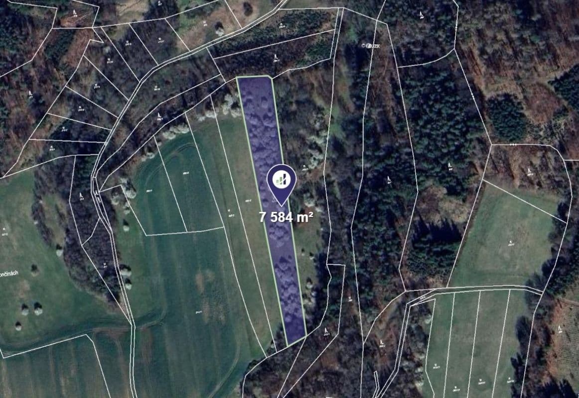 Predaj pozemku 11.254 m², Ostředek, Středočeský kraj Predaj pozemku 11.254 m², Ostředek, Středočeský kraj