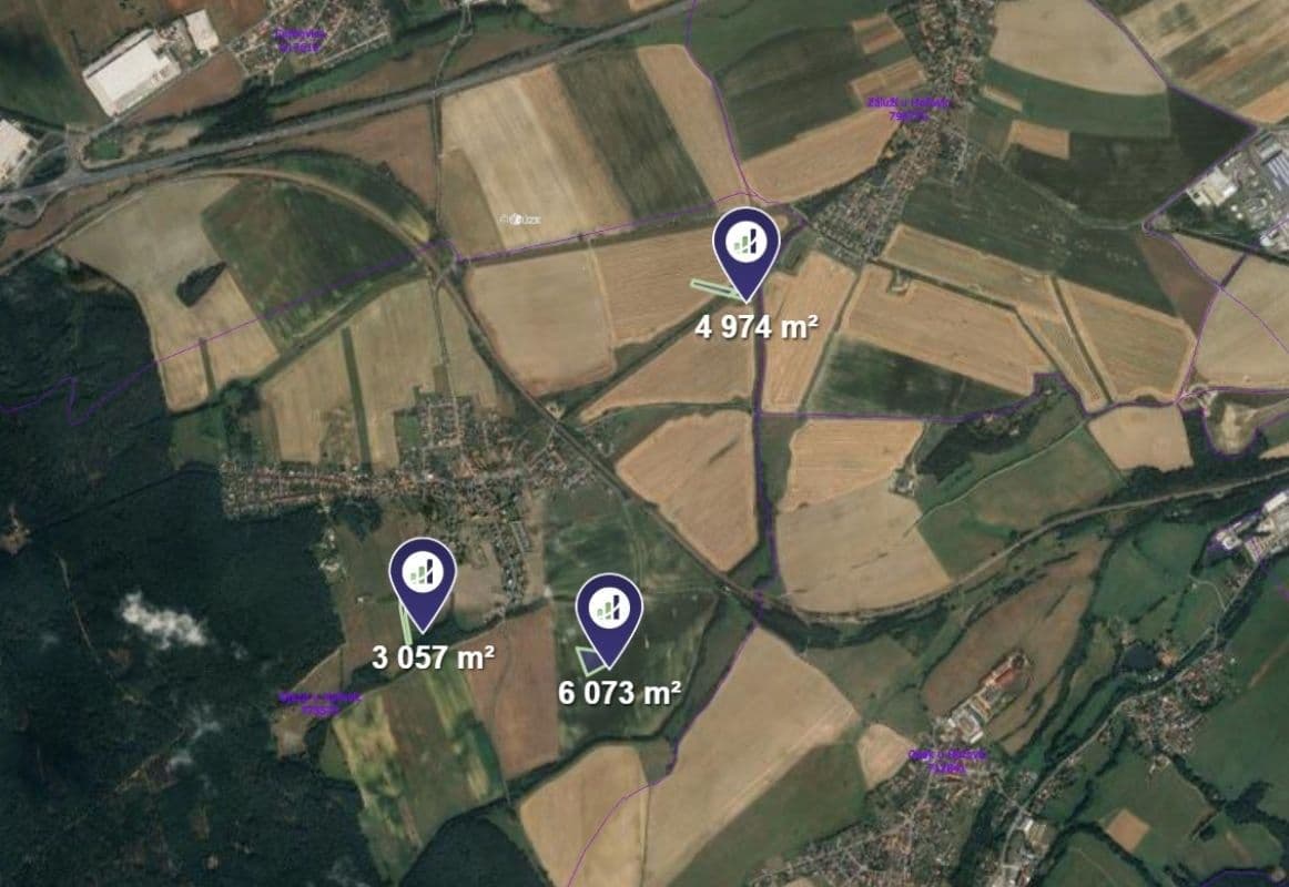 Predaj pozemku 7.052 m², Újezd, Středočeský kraj Predaj pozemku 7.052 m², Újezd, Středočeský kraj